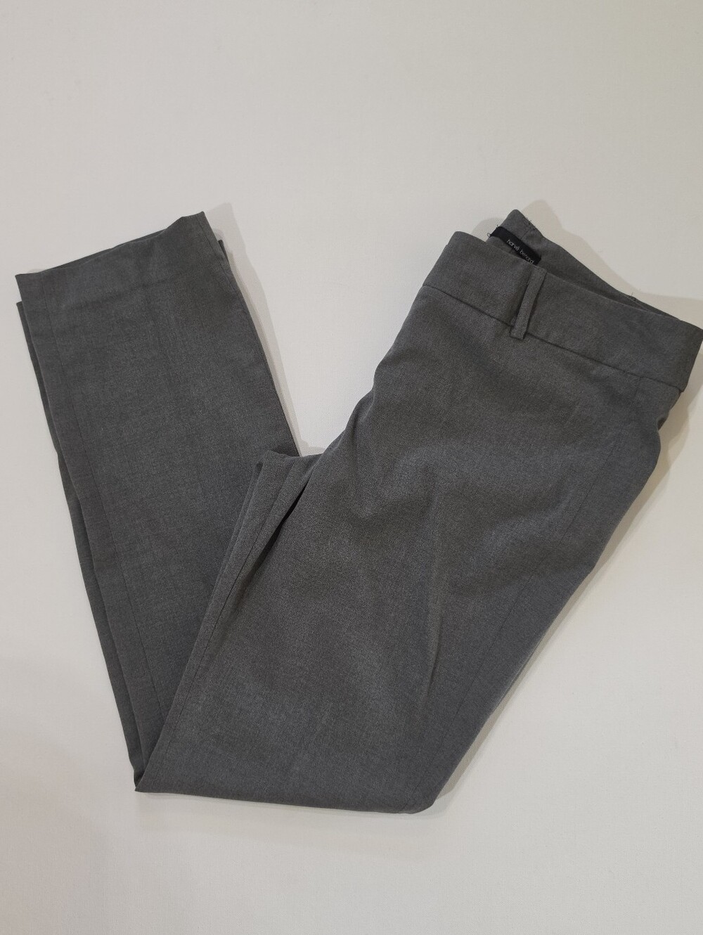 Harve Benard Dress Pants Womens 10 Grey Minimalist Office Career Bottoms